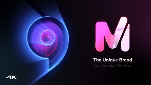 Videohive Minimal Light Logo Reveal Logo Stings template preview