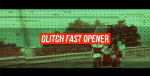 Videohive Fast Glitch Opener 20539888 Openers template preview