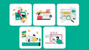 Videohive UI UX Animated Illustration After Effect Elements template preview