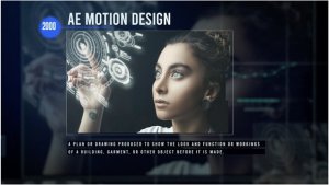 Videohive Tech Timeline Slideshow Video Displays template preview