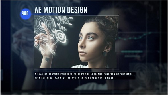 Videohive Tech Timeline Slideshow Video Displays template preview