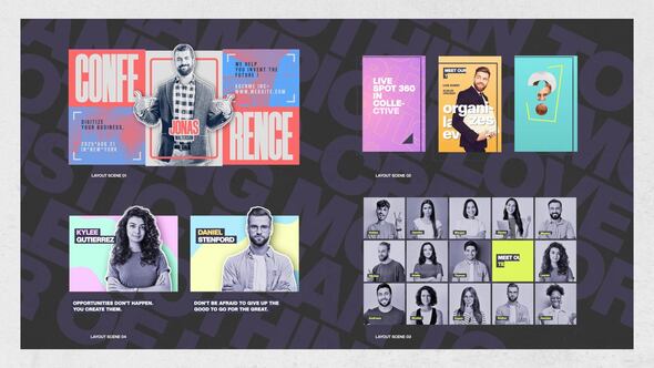 Videohive Corporate Presentation Scenes Elements template preview