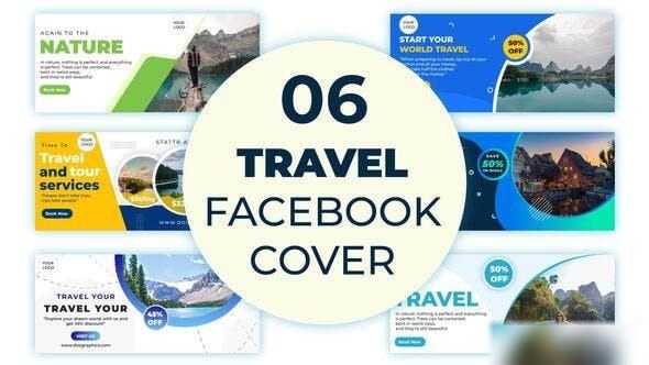 Videohive Travel Facebook Cover