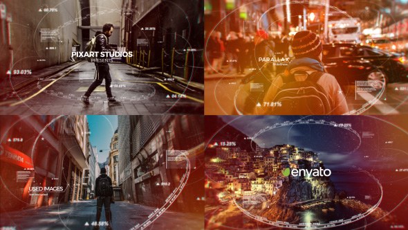 Videohive Parallax Slideshow 18273509 Video Displays template preview