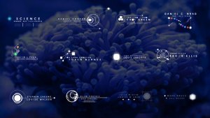 Science Fiction Lower Thirds Video Displays template preview