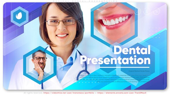 Videohive Medical Dental Presentation Openers template preview