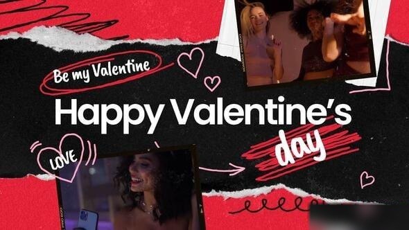 Videohive Valentines Day Intro 56254788 Openers template preview