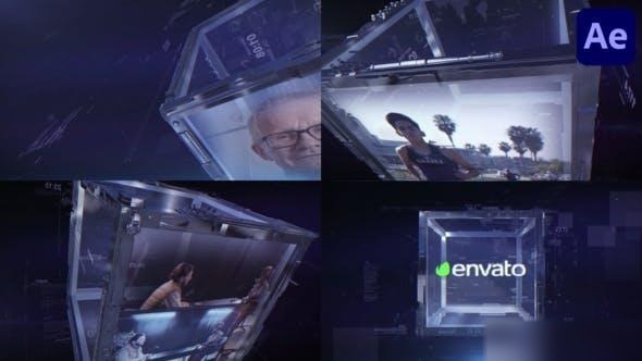 Videohive Cube Logo for After Effects Logo Stings template preview
