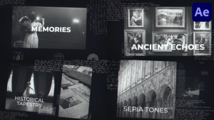 Videohive Archive Memories for After Effects Openers template preview