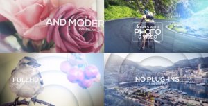 Videohive Epic Parallax Titles Opener Video Displays template preview