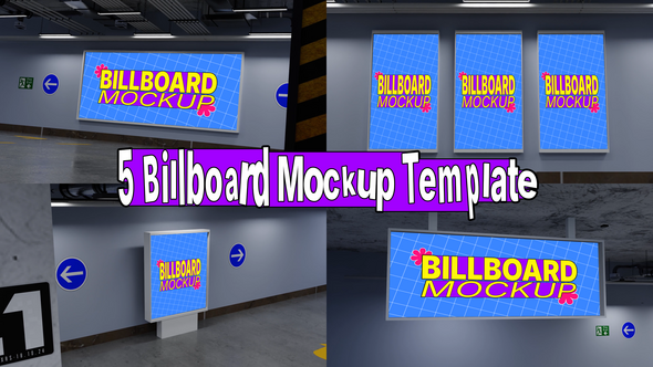 Videohive Billboard Mockup 57985394 Elements template preview