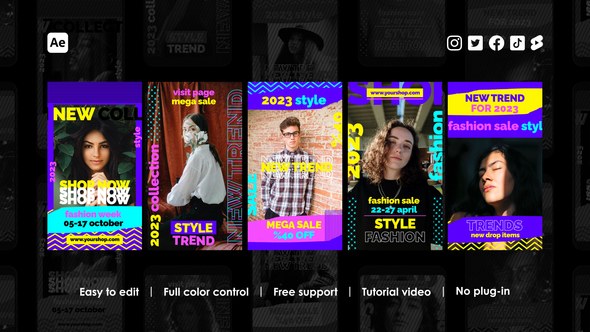 Videohive Fashion Instagram Reels 44827592 Product Promo template preview