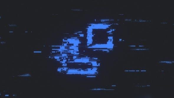 Videohive Dark Glitch Logo Reveal 46161907 Logo Stings template preview