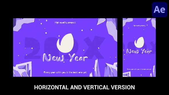 Videohive Xmas Morphing Logo for After Effects Logo Stings template preview