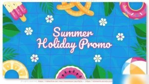 Videohive Summer Holidays Promo 45918981 Video Displays template preview