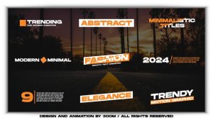 Videohive Minimal Titles 5.0 | After Effects 49638528 Titles template preview