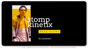 Videohive Stomp Kinetix Intro Titles template preview