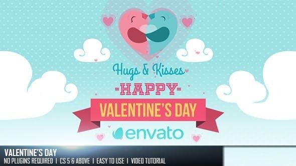 Videohive Valentine's Day Openers template preview