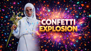 Confetti Explosion | DR Video Displays template preview