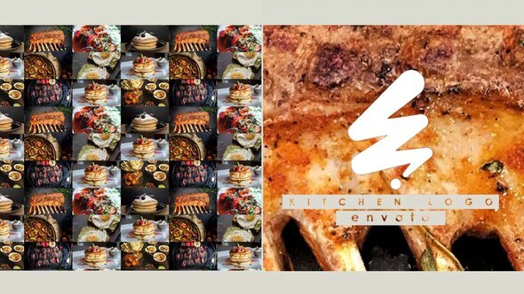 Videohive Kitchen Logo Openers template preview
