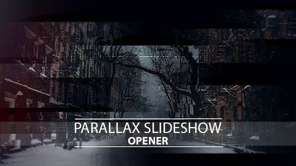 Parallax Slideshow Video Displays template preview
