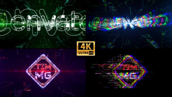 Videohive Digital Recovering Logo Logo Stings template preview