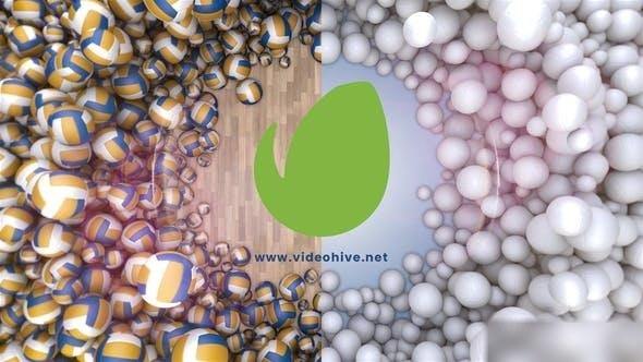 Videohive Volleyball Logo Reveal 38413736 Openers template preview