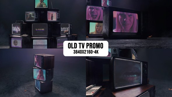 Videohive Old TV Opener 51523602 Product Promo template preview