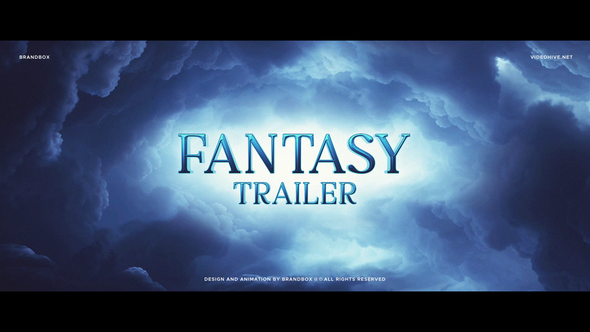 Videohive Fantasy Cinematic Titles Trailer Titles template preview