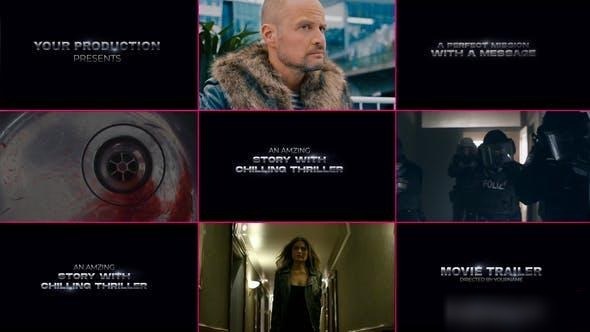 Videohive Movie Minimal Trailer Openers template preview