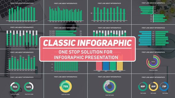 Videohive Classic Infographic Infographics template preview