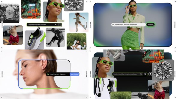 Videohive Search Bars Titles template preview