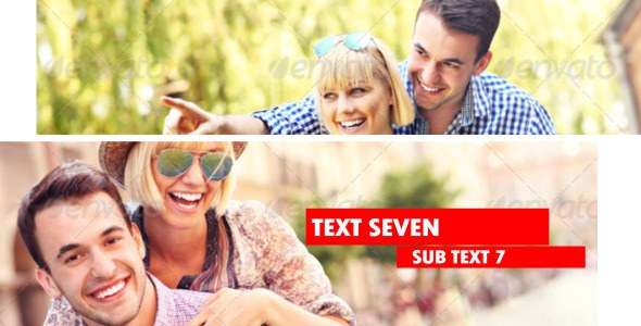 Videohive Smooth Slides 3 Video Displays template preview