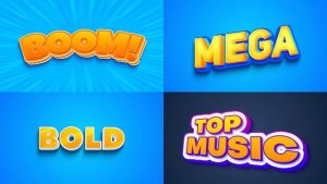 Videohive Text Effect - 3D Style 04 Titles template preview