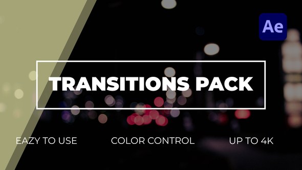 Videohive Transitions Pack | After Effect 37073102 Elements template preview