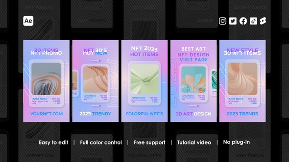 Videohive Trading Instagram Stories Product Promo template preview