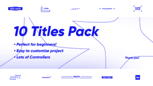 Videohive 10 Classic Titles Pack | After Effects Titles template preview