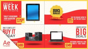 Big Sale Video Displays template preview