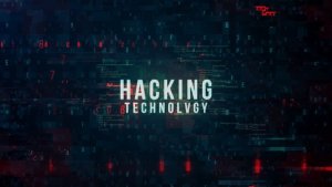 Hacking Technology Promo Video Displays template preview