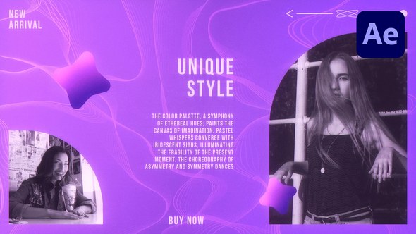 Videohive Gradient Typography Intro Openers template preview