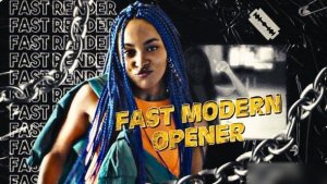 Videohive Fast Modern Opener 41881224 Openers template preview