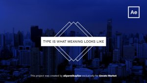 Videohive Dynamic Typography 34261658 Titles template preview