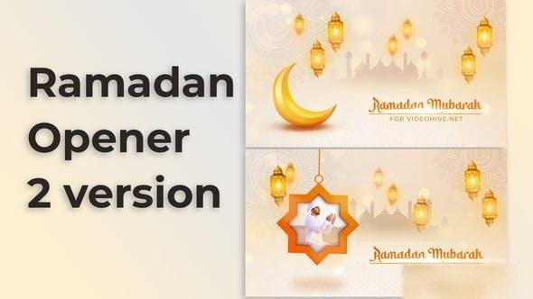 Videohive Ramadan Opener 36729615 Ramadan template preview