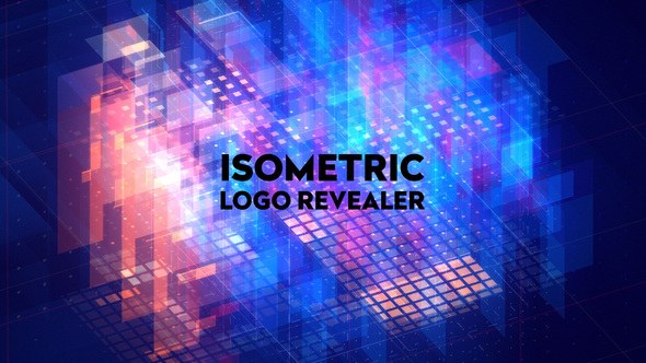 Videohive Isometric Logo Revealer 2 Logo Stings template preview