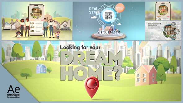Videohive Real Estate Promo 55656645 Product Promo template preview