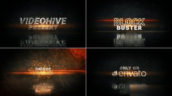 Videohive Cinematic Trailer Intro // Shatter Trailer // Movie Trailer Openers template preview