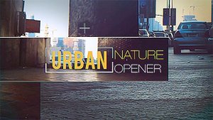 Videohive Urban Nature Openers template preview