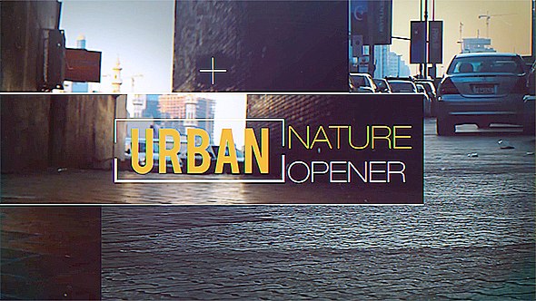Videohive Urban Nature Openers template preview