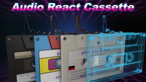 Videohive Audio React Cassette Elements template preview