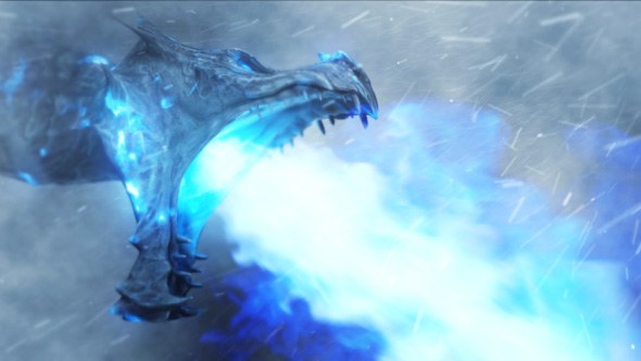 Videohive Ice Dragon | Frost Reveal Logo Stings template preview